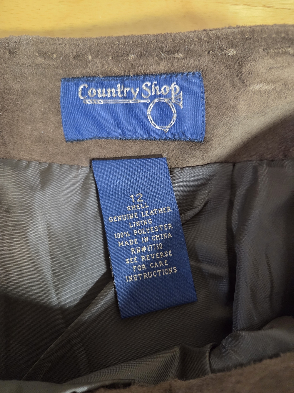 Suede Maxi Skirt Dark Brown Chocolate Fully Lined - Picture 8 of 13